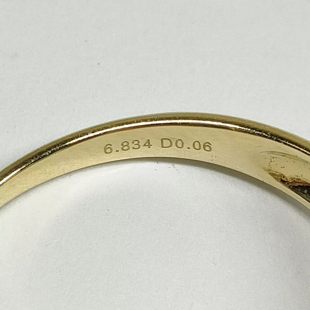 Jewelry Ring PariabaTourmaline 6.834ct Yellow Gold 439088 - Picture 4 of 9